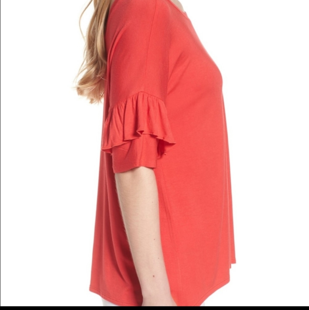 Chelsea28 Ruffle Sleeve Top - Picture 3 of 6